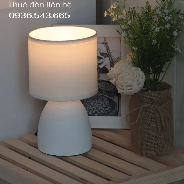 Cho Thuê Đèn Ngủ Thân Gốm Sứ Mã S2