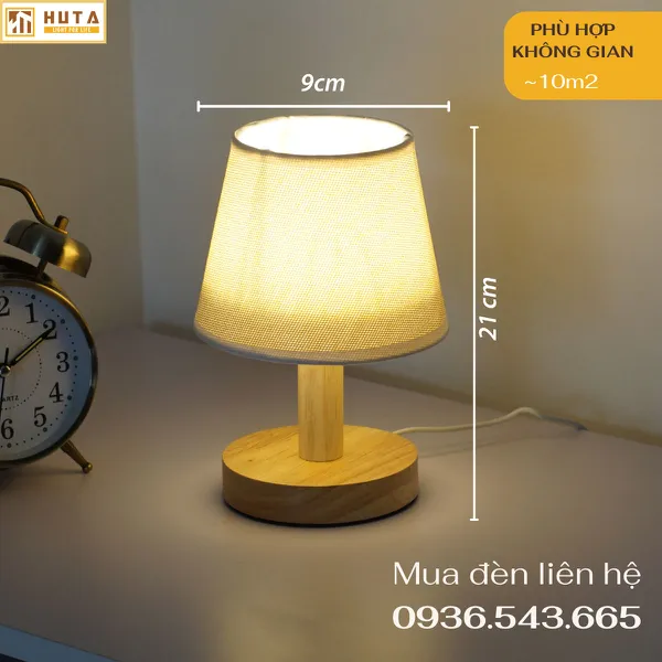 Cho Thuê Đèn Decor Thân Gỗ Mã G9