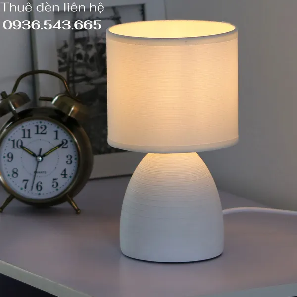 Cho Thuê Đèn Ngủ Thân Gốm Sứ Mã S2