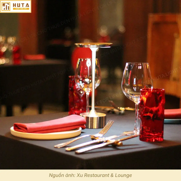 Cho Thuê Đèn Bàn Cảm Ứng Mã AL3 | Điều Chỉnh Độ Sáng | Decor Sự Kiện