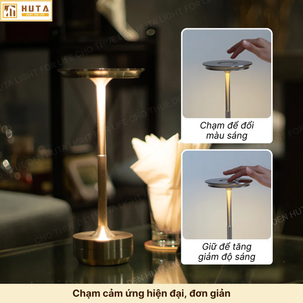 Cho Thuê Đèn Led Để Bàn Mã AL4 | Chạm Cảm Ứng | Điều Chỉnh Độ Sáng