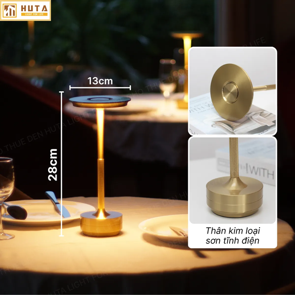 Cho Thuê Đèn Led Để Bàn Mã AL4 | Chạm Cảm Ứng | Điều Chỉnh Độ Sáng