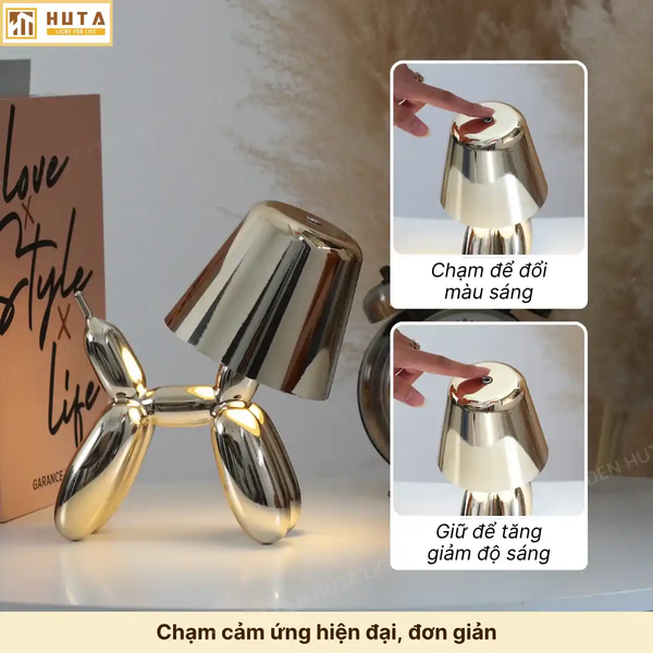 Cho Thuê Đèn Led Để Bàn Mã DOGO | Chạm Cảm Ứng | Điều Chỉnh Độ Sáng