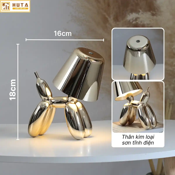 Cho Thuê Đèn Led Để Bàn Mã DOGO | Chạm Cảm Ứng | Điều Chỉnh Độ Sáng