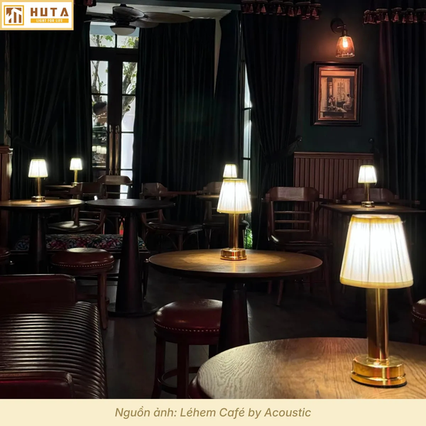 Cho Thuê Đèn Trang Trí Bàn Tiệc Mã RESBED1 | Chạm Cảm Ứng | Decor Sự Kiện