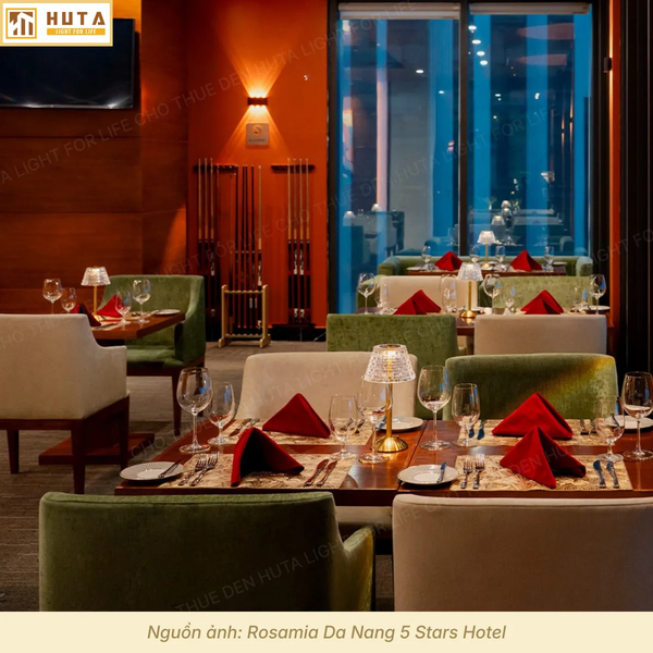 Cho Thuê Đèn Trang Trí Bàn Tiệc Mã RESBED3 | Chạm Cảm Ứng | Điều Chỉnh Độ Sáng