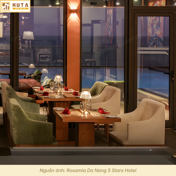 Cho Thuê Đèn Trang Trí Bàn Tiệc Mã RESBED3 | Chạm Cảm Ứng | Điều Chỉnh Độ Sáng