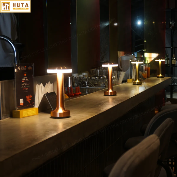 Cho Thuê Đèn Bàn Cảm Ứng Mã RESDIA1 | Decor Sự Kiện | Điều Chỉnh Độ Sáng