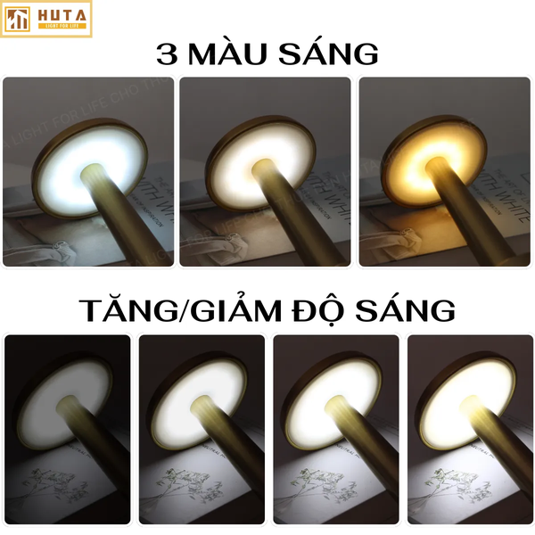 Cho Thuê Đèn Bàn Trang Trí Mã RESDIA2 | Decor Sự Kiện | Chạm Cảm Ứng
