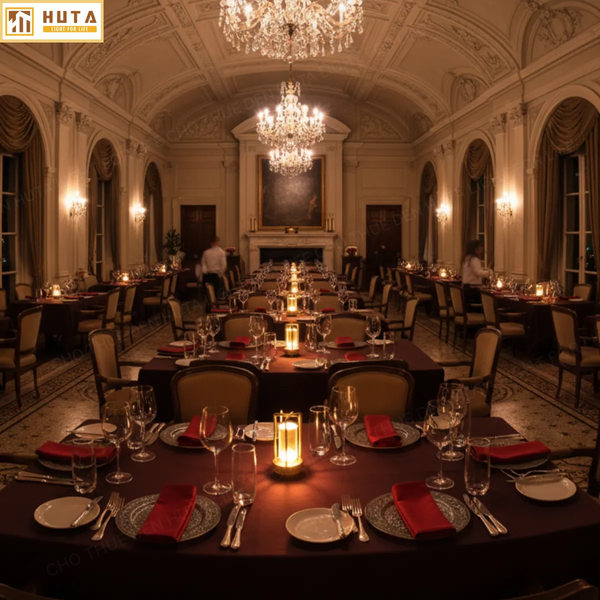 Cho Thuê Đèn Led Để Ban Mã RESNEN | Decor Bàn Tiệc | Chạm Cảm Ứng