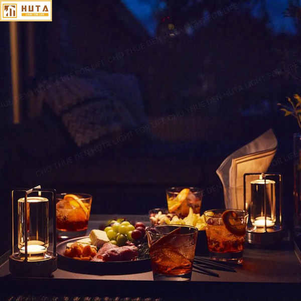 Cho Thuê Đèn Led Để Ban Mã RESNEN | Decor Bàn Tiệc | Chạm Cảm Ứng