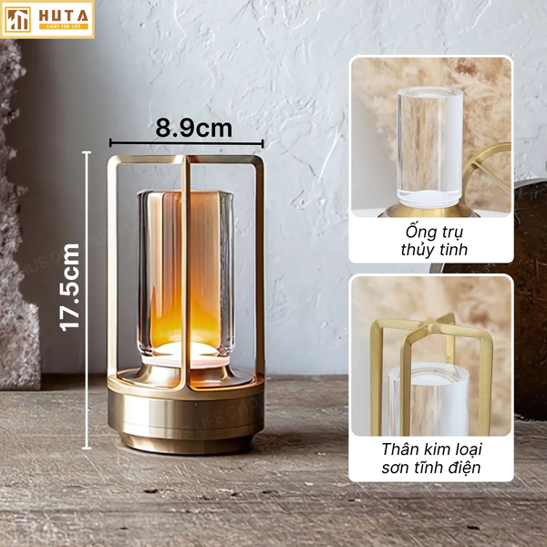 Cho Thuê Đèn Led Để Ban Mã RESNEN | Decor Bàn Tiệc | Chạm Cảm Ứng