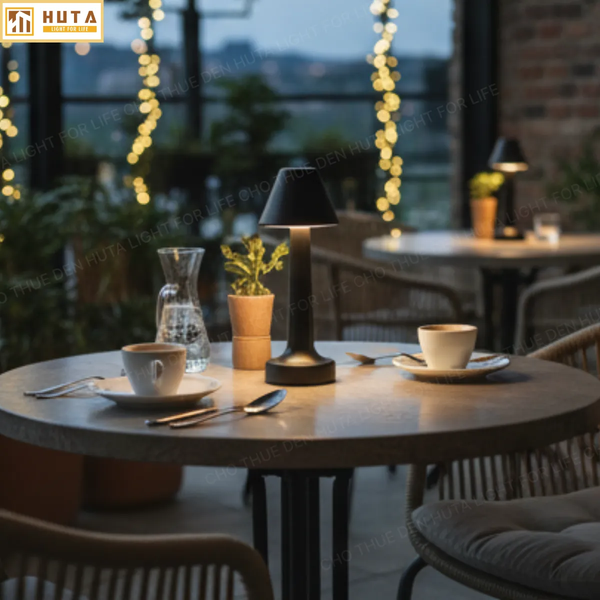 Cho Thuê Đèn Led Để Bàn Mã RESNONCUT | Chạm Cảm Ứng | Đèn Bàn Pin Sạc