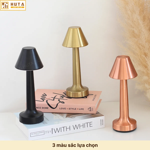 Cho Thuê Đèn Led Để Bàn Mã RESNONCUT | Chạm Cảm Ứng | Đèn Bàn Pin Sạc