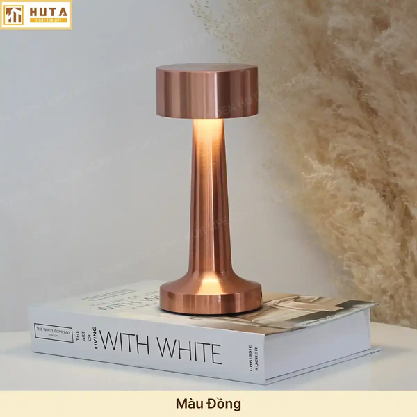 Cho Thuê Đèn Bàn Cảm Ứng Mã RESTRU | Điều Chỉnh Độ Sáng | Ba Màu Ánh Sáng