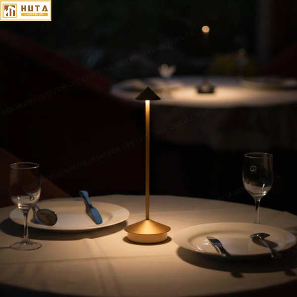 Cho Thuê Đèn Trang Trí Bàn Tiệc Mã TAMGIAC | Chạm Cảm Ứng | Decor Sự Kiện
