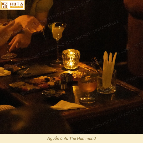 Cho Thuê Đèn Bàn Trang Trí Tiệc Mã PLCOC | Ba Kiểu Ánh Sáng | Thiết Kế Sang Trọng