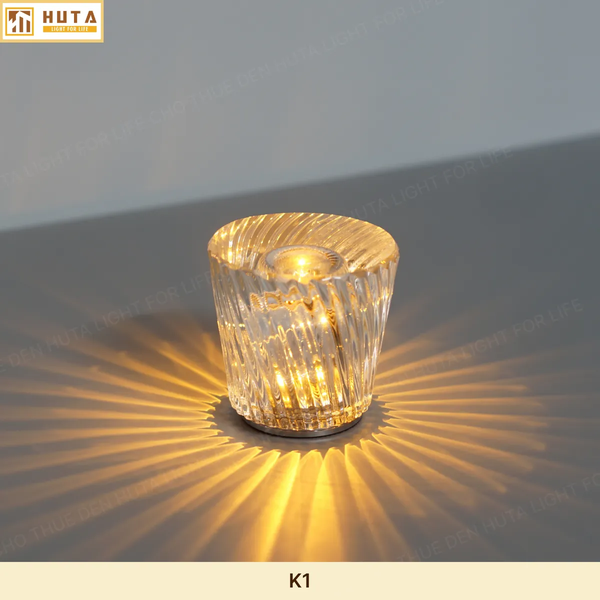 Cho Thuê Đèn Bàn Trang Trí Tiệc Mã PLCOC | Ba Kiểu Ánh Sáng | Thiết Kế Sang Trọng