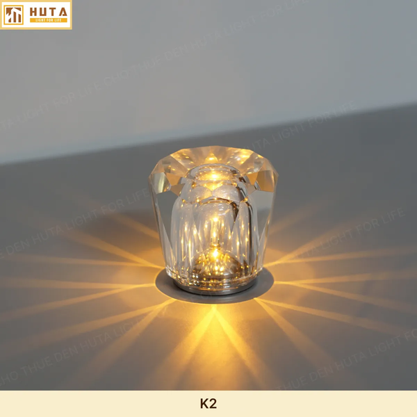 Cho Thuê Đèn Bàn Trang Trí Tiệc Mã PLCOC | Ba Kiểu Ánh Sáng | Thiết Kế Sang Trọng