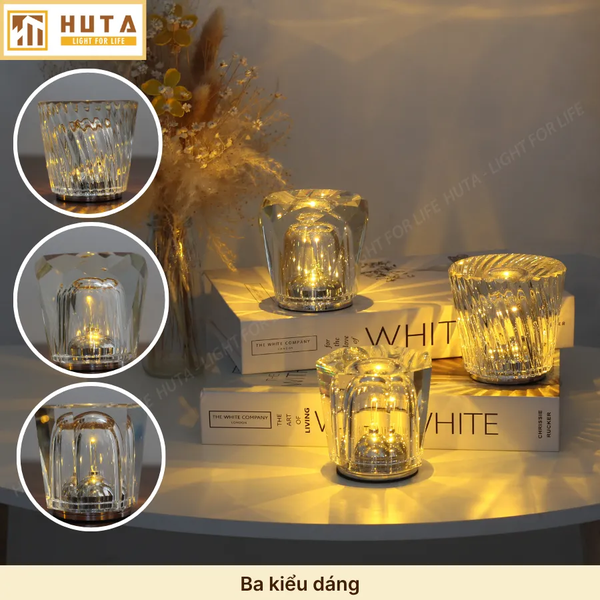 Cho Thuê Đèn Bàn Trang Trí Tiệc Mã PLCOC | Ba Kiểu Ánh Sáng | Thiết Kế Sang Trọng