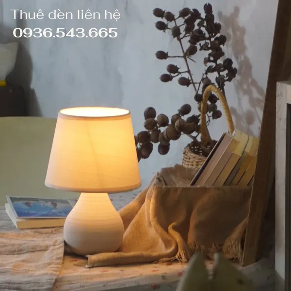Cho Thuê Đèn Ngủ Thân Gốm Sứ Mã S1