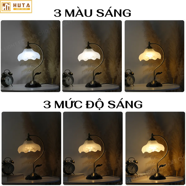Cho Thuê Đèn Ngủ Thân Kim Loại Mã CD2 | Decor Không Gian | Quay Phim, Chụp Ảnh