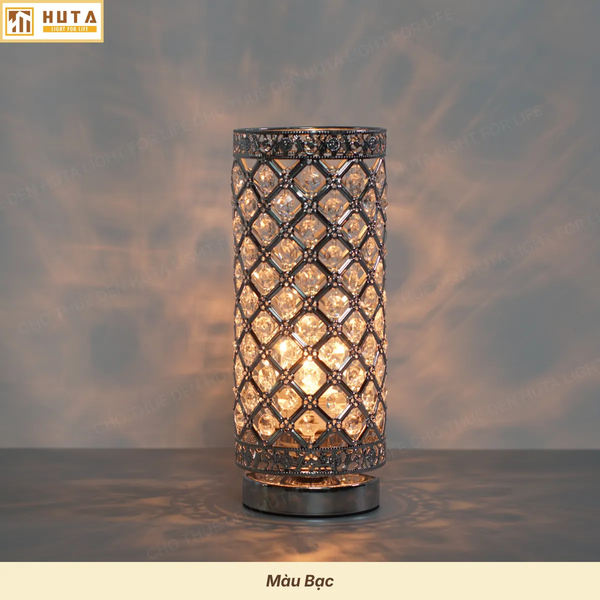 Cho Thuê Đèn Bàn Trang Trí Thân Kim Loại Mã PL1 | Thiết Kế Cổ Điển | Decor Không Gian 