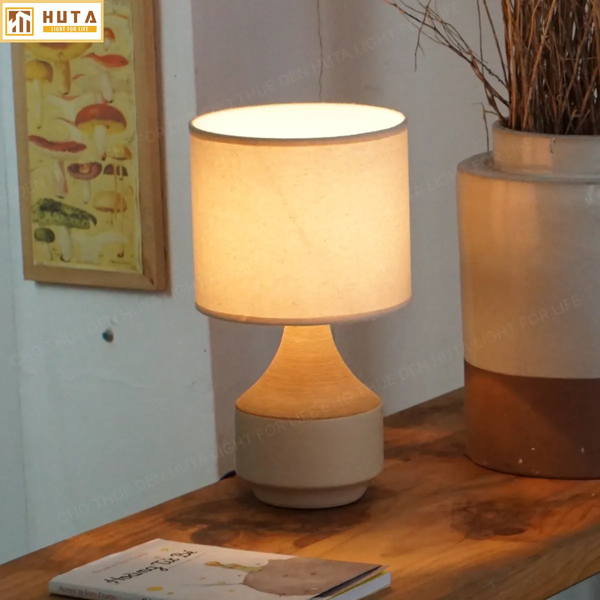 Cho Thuê Đèn Ngủ Thân Gốm Sứ Mã S14 | Decor Sự Kiện | Ba Màu Ánh Sáng