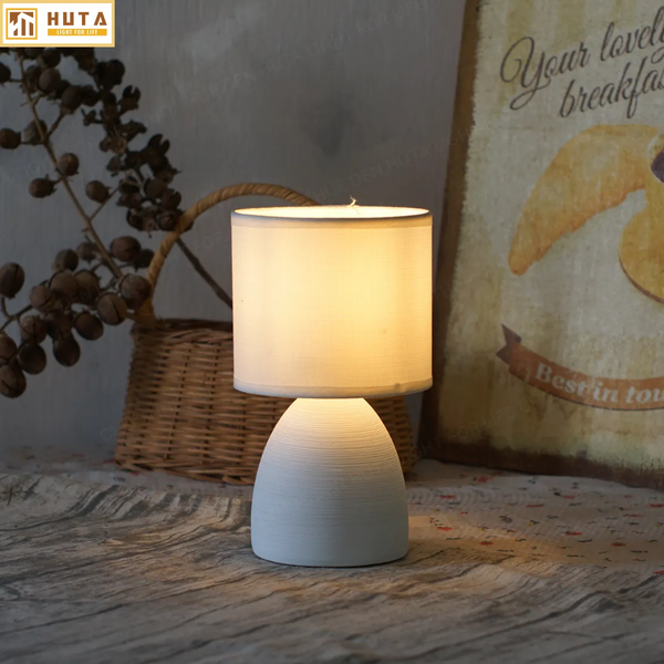 Cho Thuê Đèn Ngủ Thân Gốm Sứ Mã S2 | Decor Sự Kiện | Điều Chỉnh Ánh Sáng