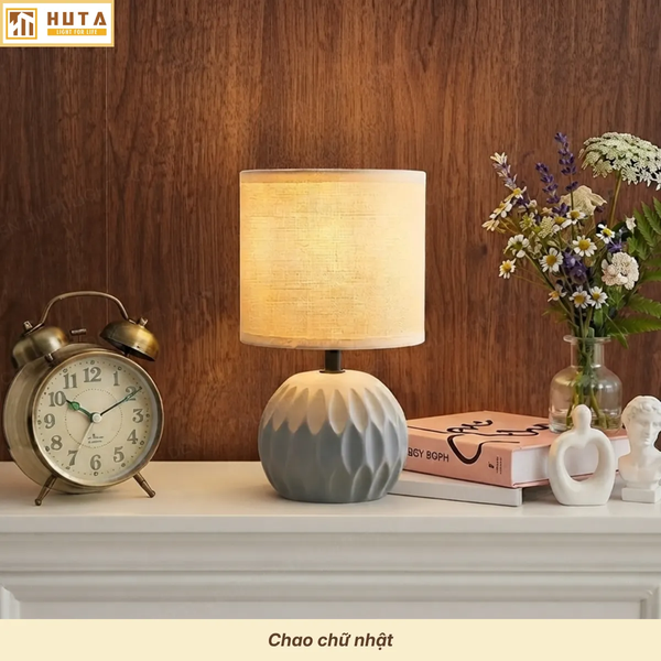 Cho Thuê Đèn Ngủ Mã S3 | Decor Không Gian | Thân Gốm Sứ