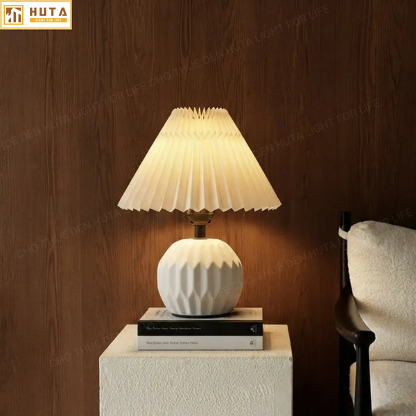 Cho Thuê Đèn Ngủ Mã S3 | Decor Không Gian | Thân Gốm Sứ