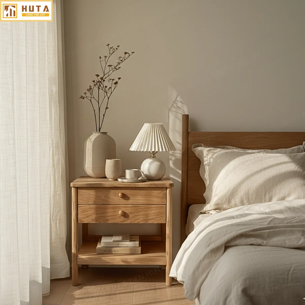 Cho Thuê Đèn Ngủ Thân Gốm Sứ Mã S8 | Điều Chỉnh Độ Sáng | Ánh Sáng Vàng