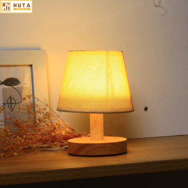 Cho Thuê Đèn Decor Thân Gỗ Mã G9 | Thiết Kế Nhỏ Gọn | Decor Sự Kiện