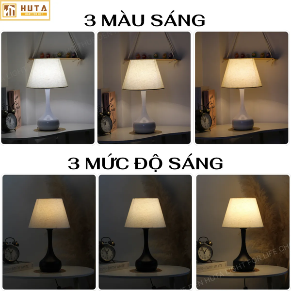 Cho Thuê Đèn Ngủ Thân Kim Loại Mã T3 | Điều Chỉnh Ánh Sáng | Decor Sự Kiện