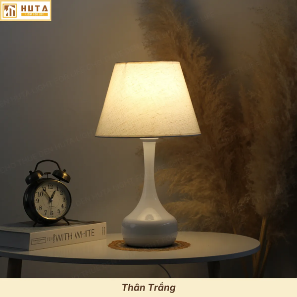 Cho Thuê Đèn Ngủ Thân Kim Loại Mã T3 | Điều Chỉnh Ánh Sáng | Decor Sự Kiện