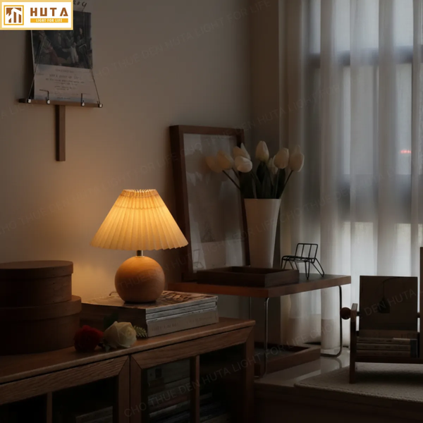 Cho Thuê Đèn Ngủ Thân Kim Loại Mã T8 | Decor Không gian | Điều Chỉnh Ánh Sáng