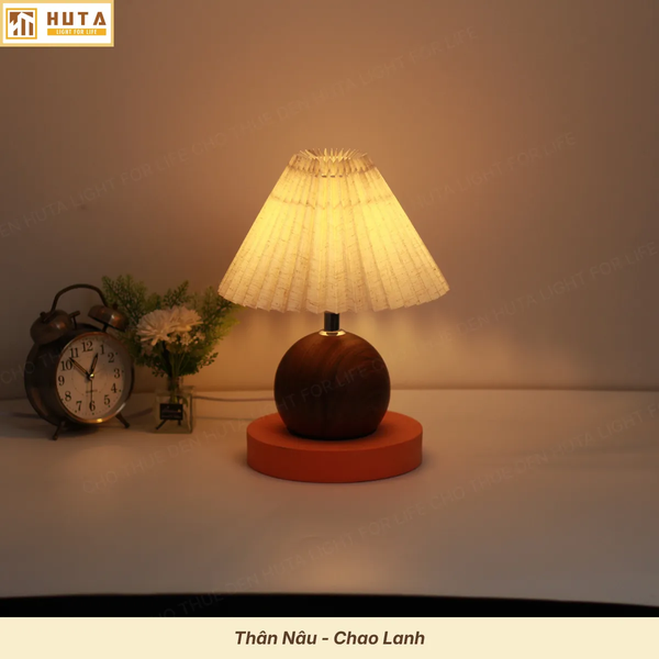 Cho Thuê Đèn Ngủ Thân Kim Loại Mã T8 | Decor Không gian | Điều Chỉnh Ánh Sáng