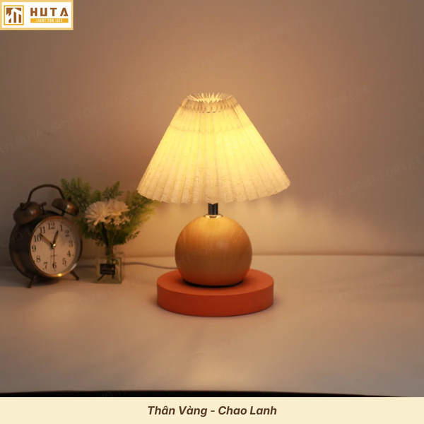 Cho Thuê Đèn Ngủ Thân Kim Loại Mã T8 | Decor Không gian | Điều Chỉnh Ánh Sáng