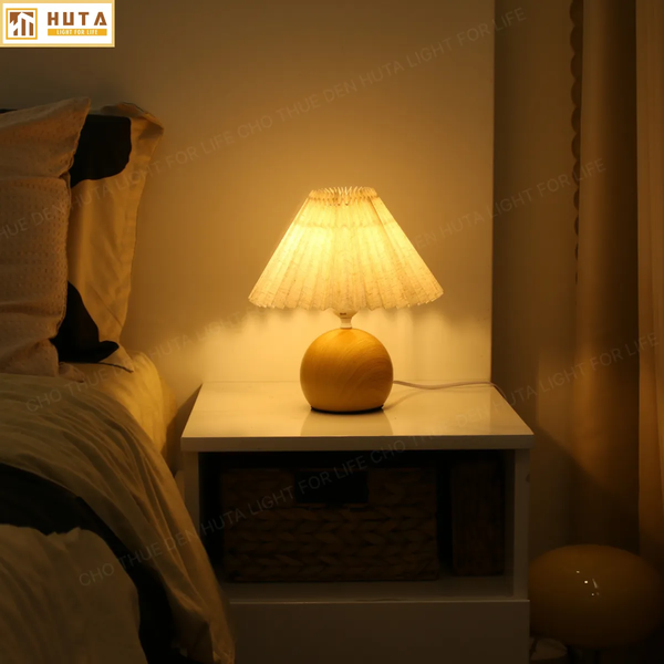 Cho Thuê Đèn Ngủ Thân Kim Loại Mã T8 | Decor Không gian | Điều Chỉnh Ánh Sáng