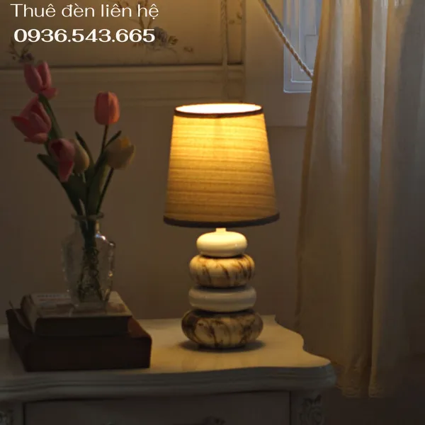 Cho Thuê Đèn Ngủ Thân Gốm Sứ Mã S12