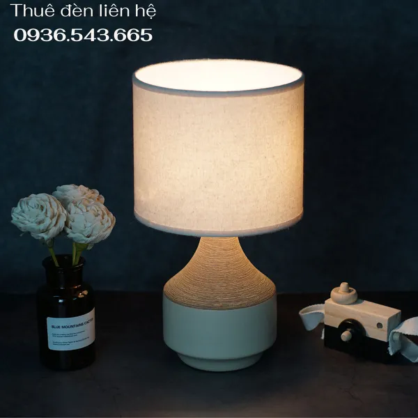 Cho Thuê Đèn Ngủ Thân Gốm Sứ Mã S14