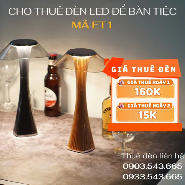 Cho Thuê Đèn Led Để Bàn Mã ET1