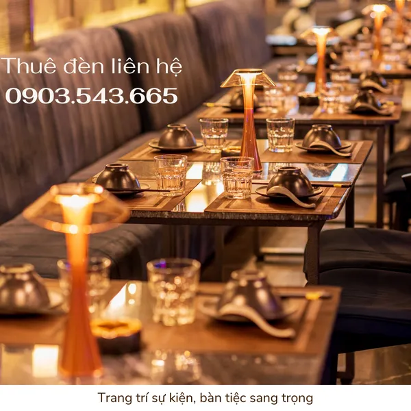 Cho Thuê Đèn Led Để Bàn Mã ET1
