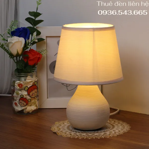 Cho Thuê Đèn Ngủ Thân Gốm Sứ Mã S1