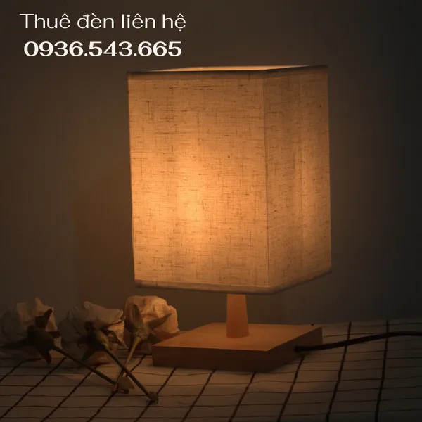 Cho Thuê Đèn Ngủ Thân Gỗ Mã G3