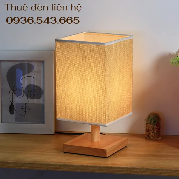 Cho Thuê Đèn Ngủ Thân Gỗ Mã G3