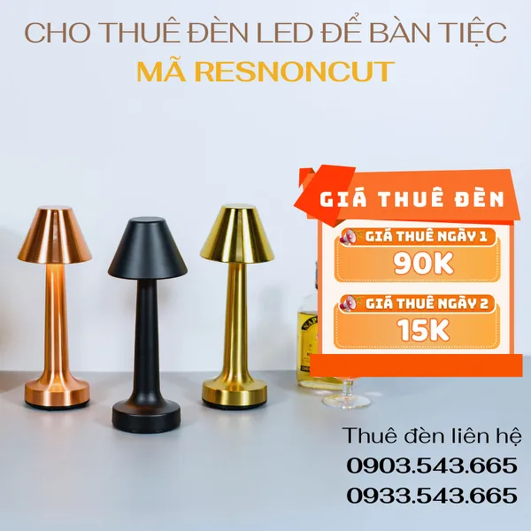 Cho Thuê Đèn Bàn Cảm Ứng Mã RESNONCUT