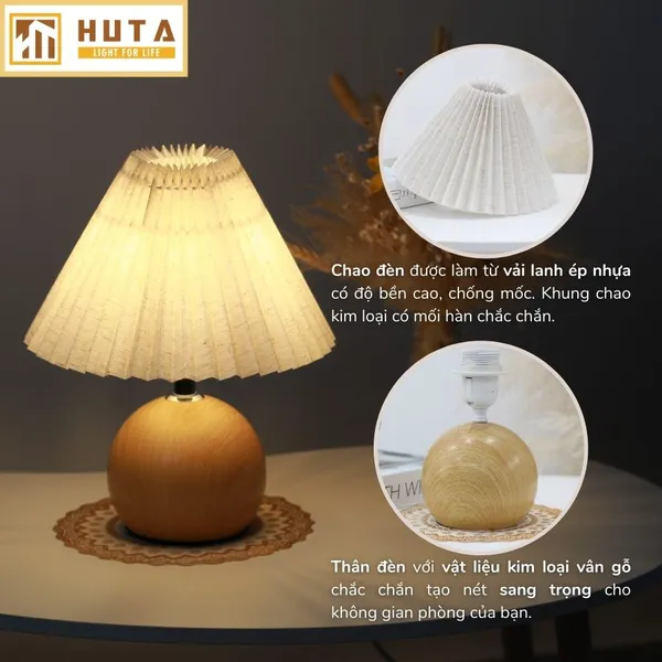 Cho Thuê Đèn Ngủ Thân Kim Loại Mã T8