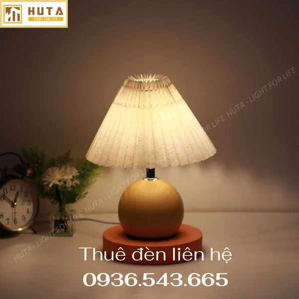 Cho Thuê Đèn Ngủ Thân Kim Loại Mã T8