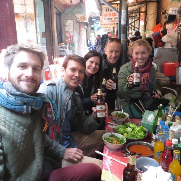 Street Foods & Train Street Tour By Motorbikes